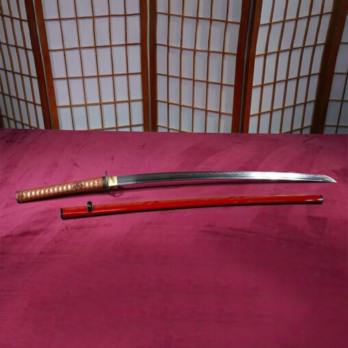 1095 Carbon Steel Musashi Katana – Clay Tempered