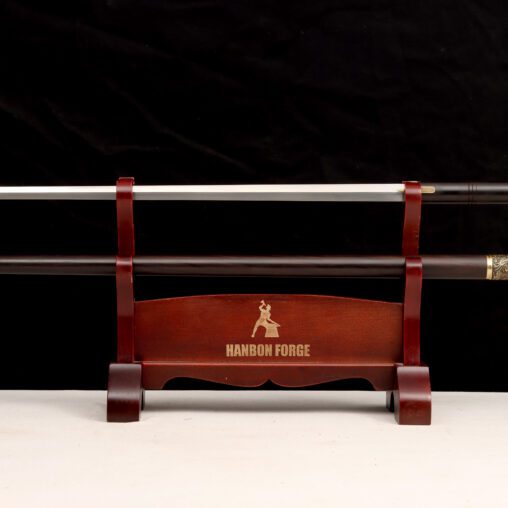 Gold Imperial Flame Dragon Cane Sword