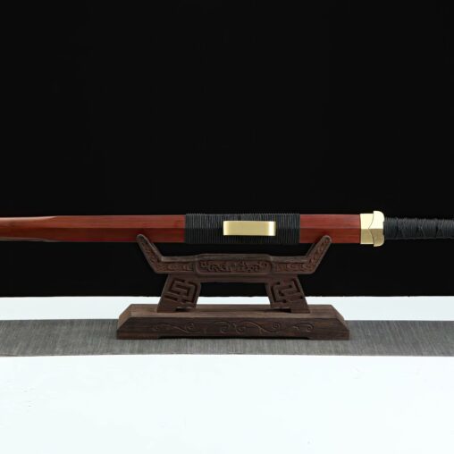 Han Dynasty Jian Feather Pattern Steel Eight Sides Blade