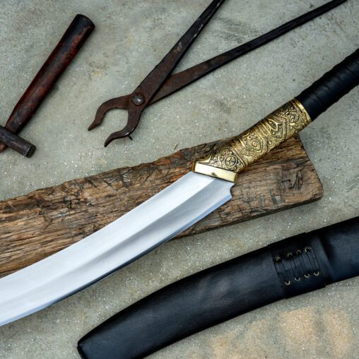 Hellboy Machete Battle-Ready Sword High Carbon Spring Steel