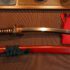 Wakizashi Cherry Blossoms Koshirae (Naginata Blade Shape)