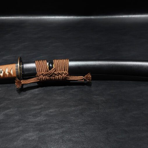 9260 Steel Wakizashi (Naginata Blade Shape)