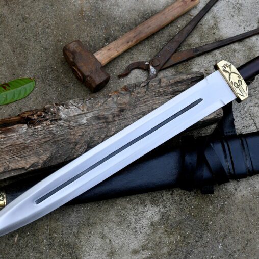 Fantasy Gladius Sword Spring Steel and Sharpened