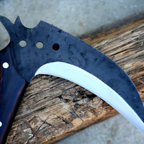 Japanese Sickle Kama Knife 5160 Spring Steel