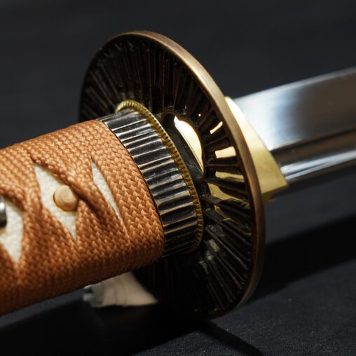 9260 Steel Wakizashi (Naginata Blade Shape)