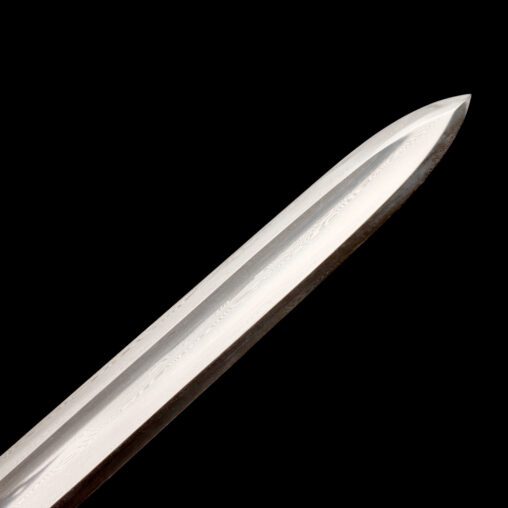 19th Century Chinese Guardian Lion Jian Cane Sword