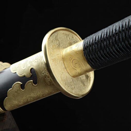 Dao Sword Pattern Steel Copper Fittings