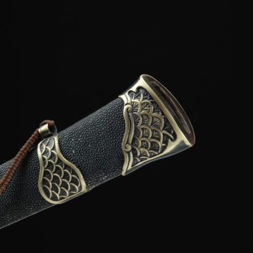 Hailong Dao Sword Dragon Design Pattern Steel