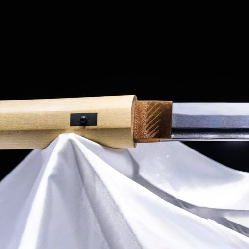 Hira-Zukuri Tanto (Handmade Habaki & Handmade Saya)