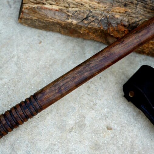 Traditional Farmer Japanese Kama Knife Rosewood Shaft