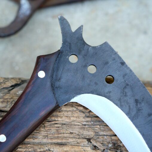 Japanese Sickle Kama Knife 5160 Spring Steel