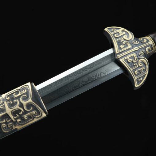Tiangang Jian Sword Pattern Steel Tempered Blade