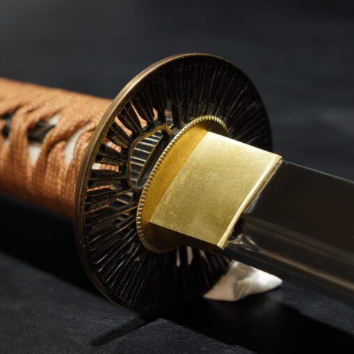 9260 Steel Wakizashi (Naginata Blade Shape)