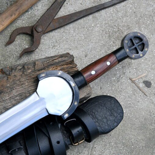 Early Ancient Greek Xiphos Sword with Rivet Guard Shape