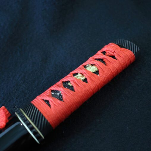 Dojo Pro 1060 Steel Tanto #4 (Red)