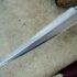 Straight European Saber with a Knuckle Bow and a False Edge