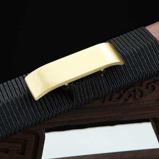 Han Dynasty Jian Feather Pattern Steel Eight Sides Blade