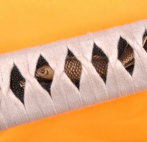 Samurai Ninja Sword 1095 Carbon Steel Sword Fish Koshirae Full Tang