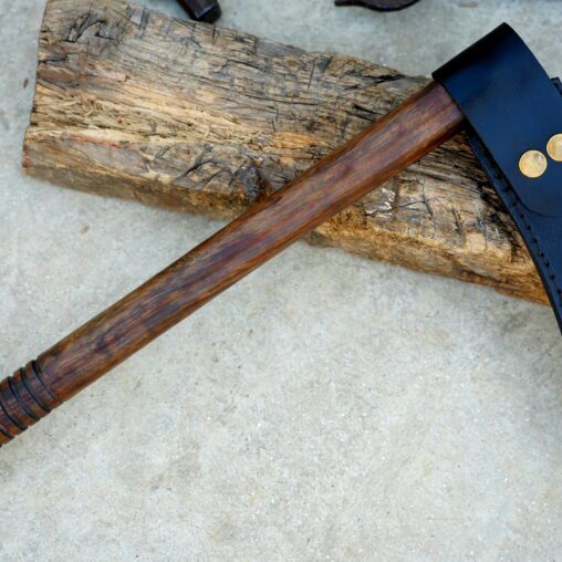 Traditional Farmer Japanese Kama Knife Rosewood Shaft