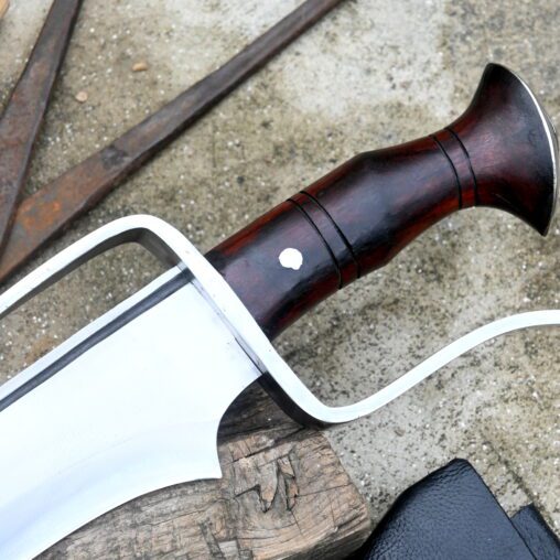 Kortada Sword with Knuckle Guard and Inside Sharpened Edge