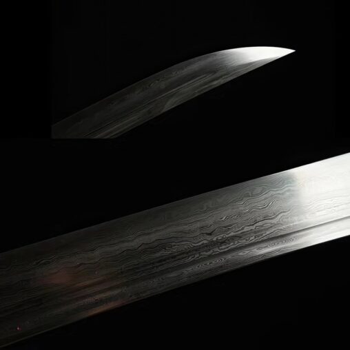 Qi Jia Dao Chinese Saber Folded Steel