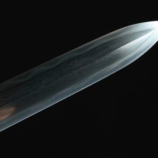 Dragon God Jian Pattern Steel Clay Tempered