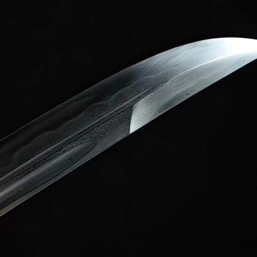 Qing Dao Sword Dragon Pattern Steel Clay Tempered Blade