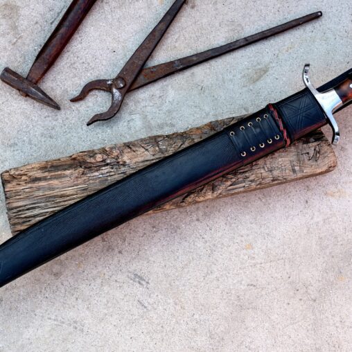 European Single-Edged Saber Hanger Sword