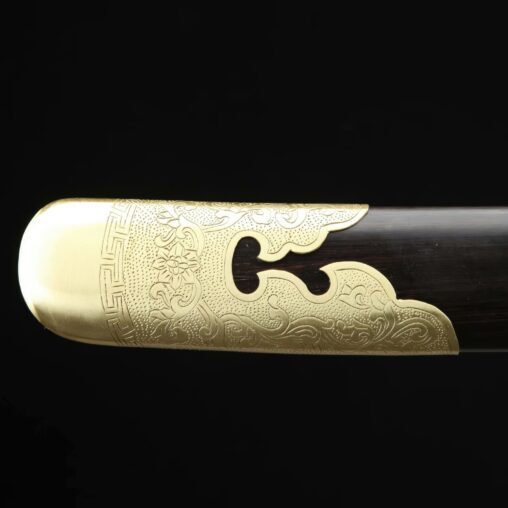 Dao Sword Pattern Steel Copper Fittings