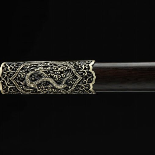 Tang Dao Sword Dragon Theme Pattern Steel