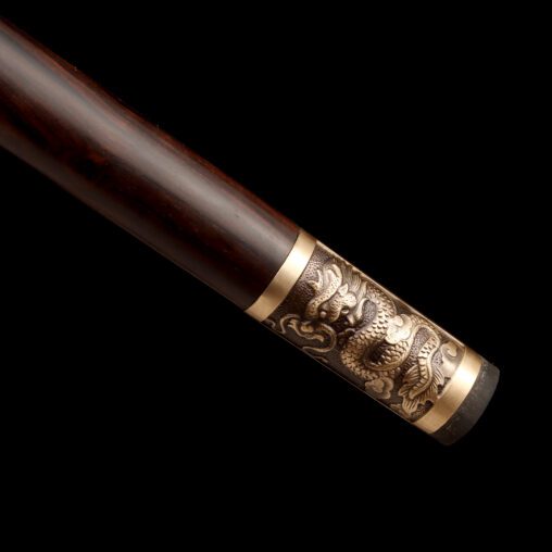 Chinese Dragon Cloud Cane Sword with a Rubber Pad