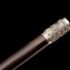 Engraved Hook-Handle Walking Sword Cane