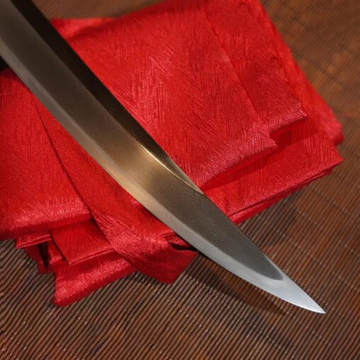 Wakizashi Cherry Blossoms Koshirae (Naginata Blade Shape)