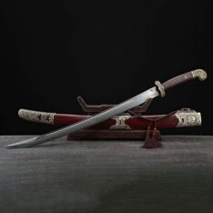 Hanyue Qing Dynasty Dao Pattern Steel Tempered