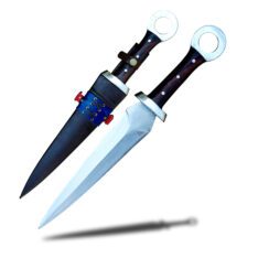 Japanese Ninja Kunai Dagger with Ringed Pommel