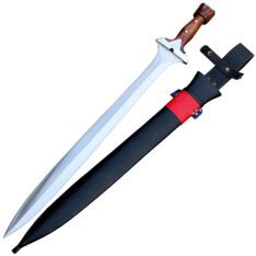 Greek Xiphos Sword 5160 Spring Steel Ready for Cutting