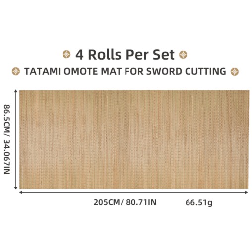 Tatami Omote Mat for Sword Cutting (Tameshigiri)