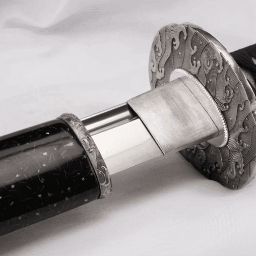 Silver Waves Katateuchi – One Handed Katana Sword