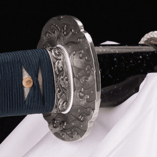 Silver Waves Katateuchi – One Handed Katana Sword