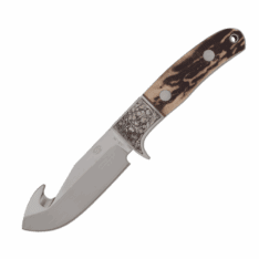 Muley - Stag Handle with Gut Hook Style Blade